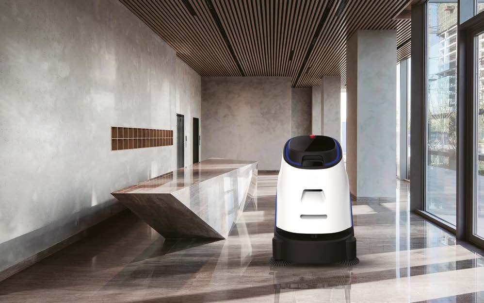 Robô de aspiração profissional Ecobot VAC40