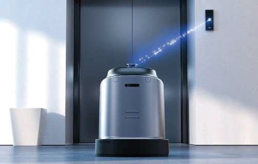 Ecobot PHANTAS apresentado com a respetiva estação