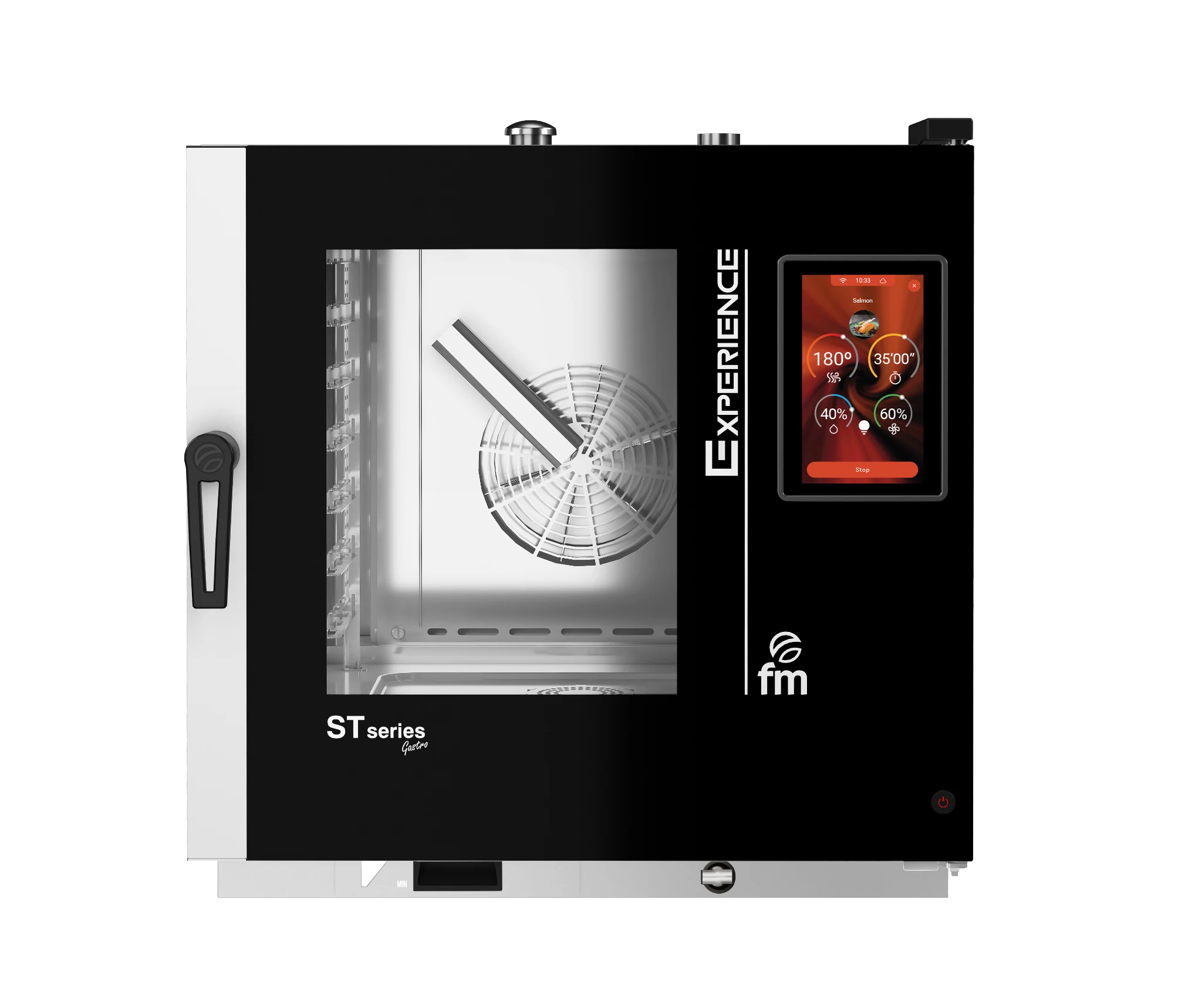 Forno combinado profissional STG 71 V9 da divisão Akucombi