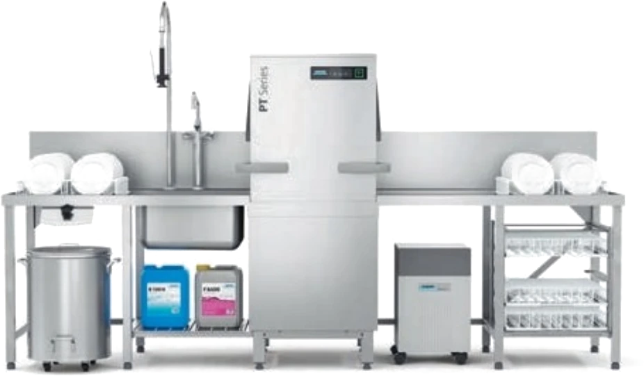 Lava-loiça profissional de capota Winterhalter PT-L