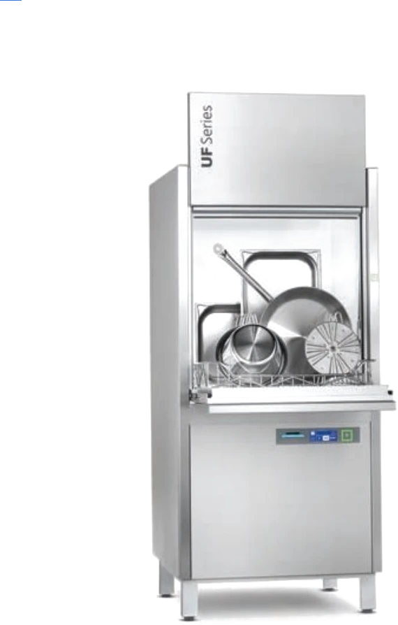 Lava-utensílios profissional Winterhalter UF-M